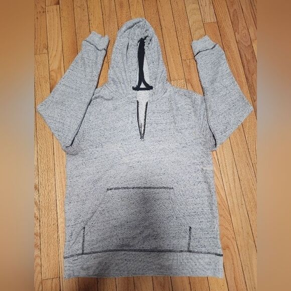 Gap Hoodies Men's Medium Gray Pullover Sweatshirts - Picture 10 of 10